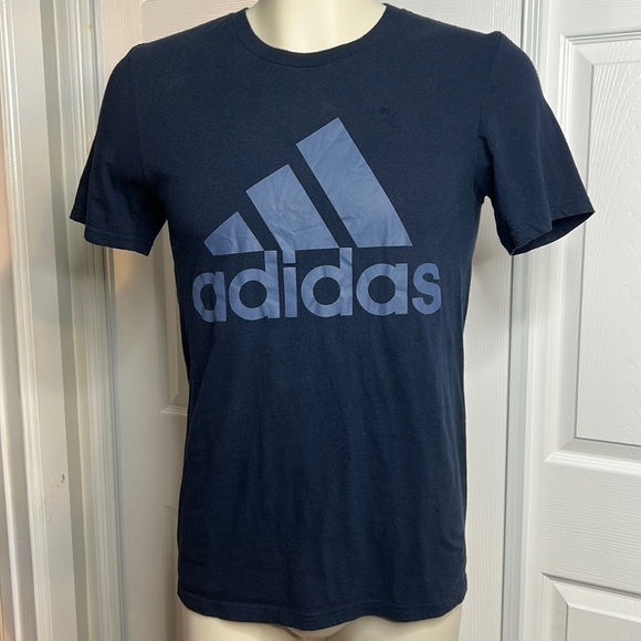 Adidas Amplifier Dark Blue T Shirt S - Picture 1 of 4